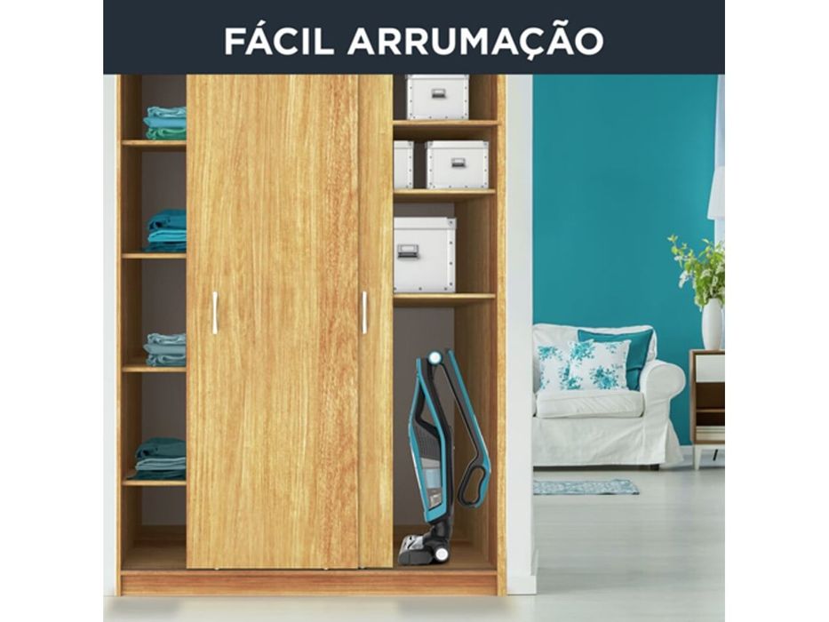 Aspirador vertical rowenta dual force 2 em 1