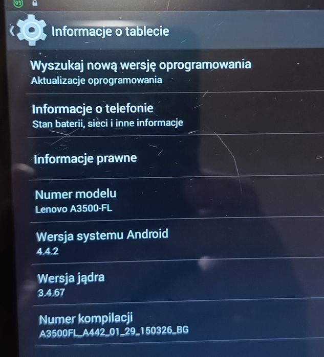 Tablet Lenovo A3500-FL