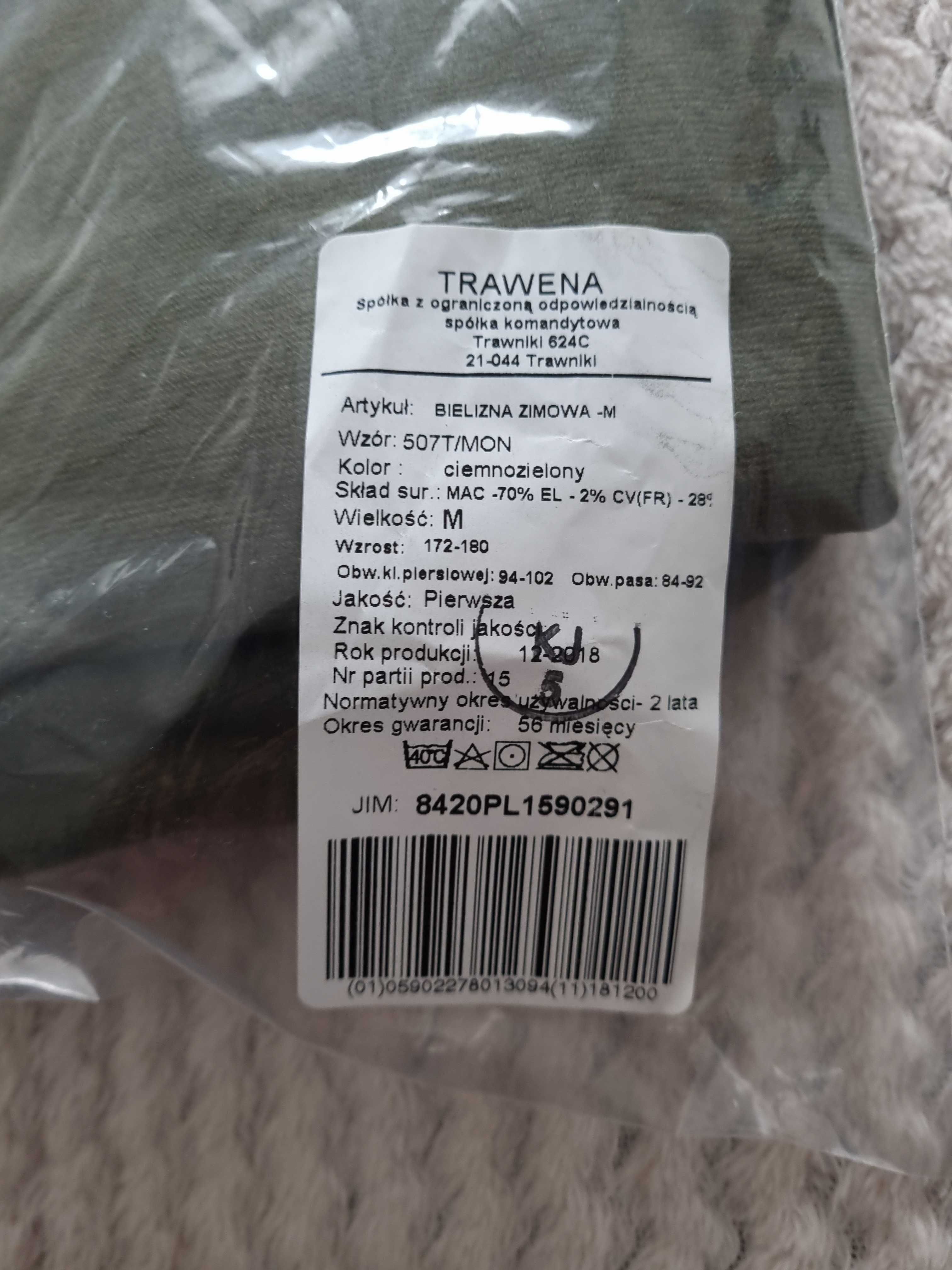 Bielizna zimowa wz 507T/MON M