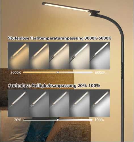 -50% Lampa podłogowa LED