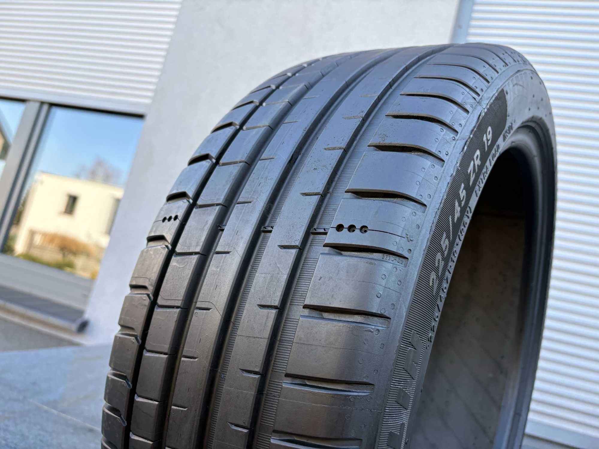 2szt letnie 225/45R19 Michelin 6,8mm 100% bieżnika 2023r bdb stan L241