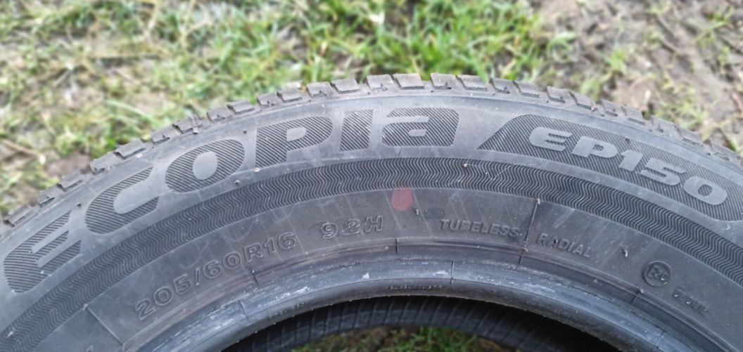Opony letnie Bridgestone Ecopia EP150 205/60R16 92H jak Nowe