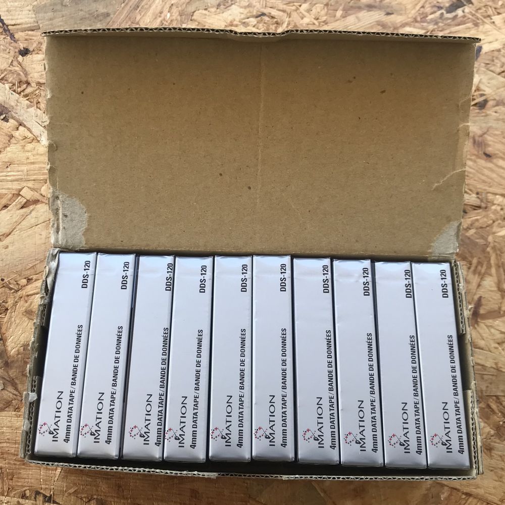 10 X Data Tape Imation DDS-120