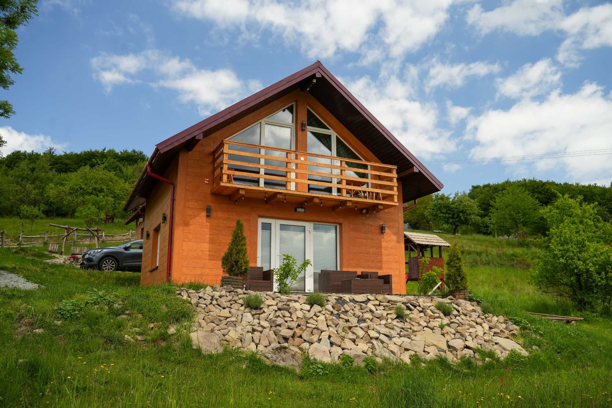 Domek na Modyni – całoroczne domki z sauną i banią, Beskidy