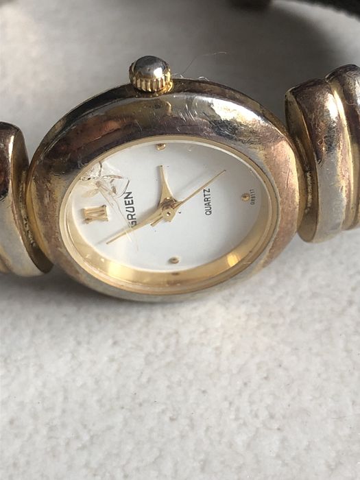 Zabytkowy zegarek damski marki Gruen Vintage