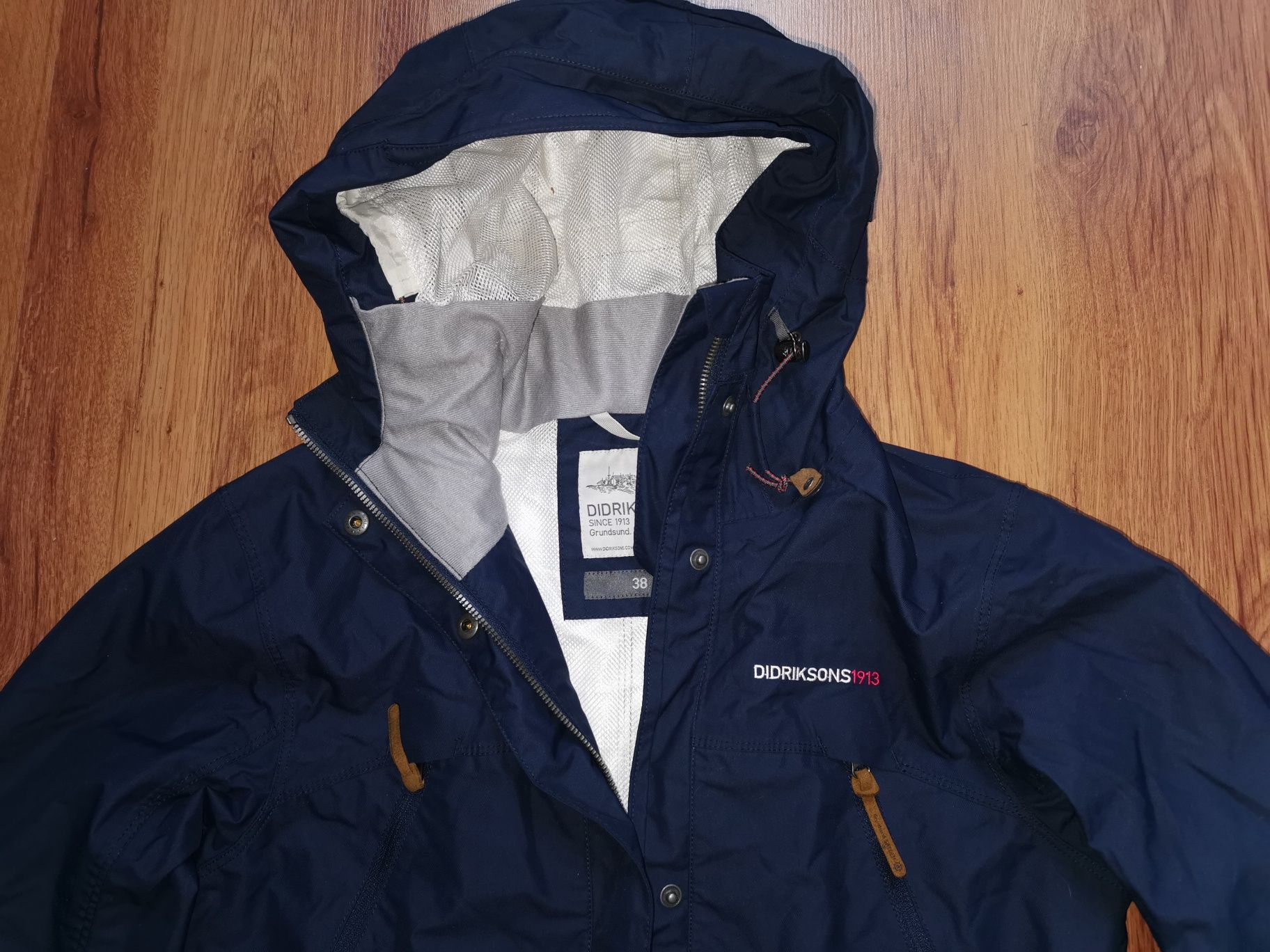 Didriksons 1913 Nora Storm System kurtka parka przeciwdeszczowa M 38