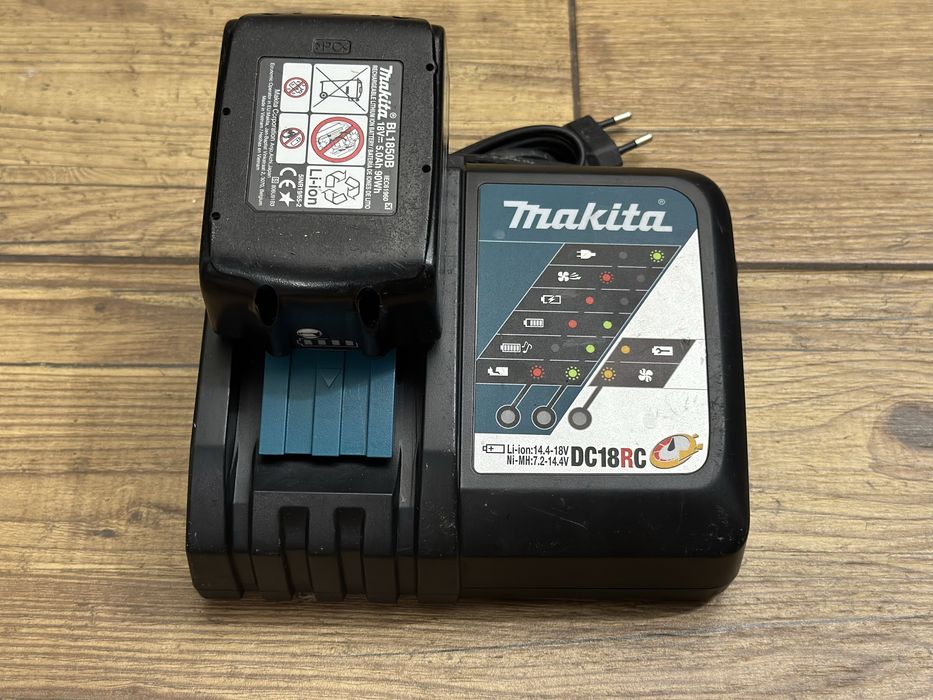 Makita | bateria akumulator BL1850B 5AH | szybka ładowarka DC18RC