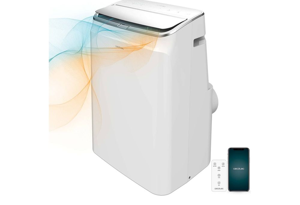 Cecotec Ar condicionado portátil com controlo remoto, Wi-fi
