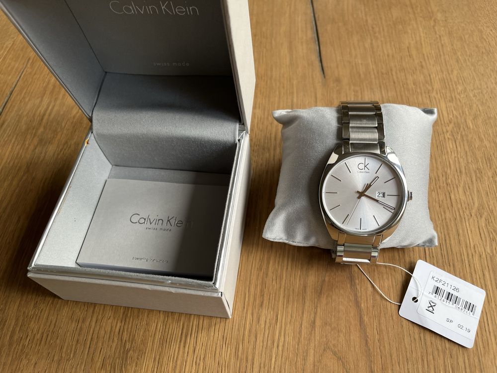 Relógio Calvin Klein Exchange Silver