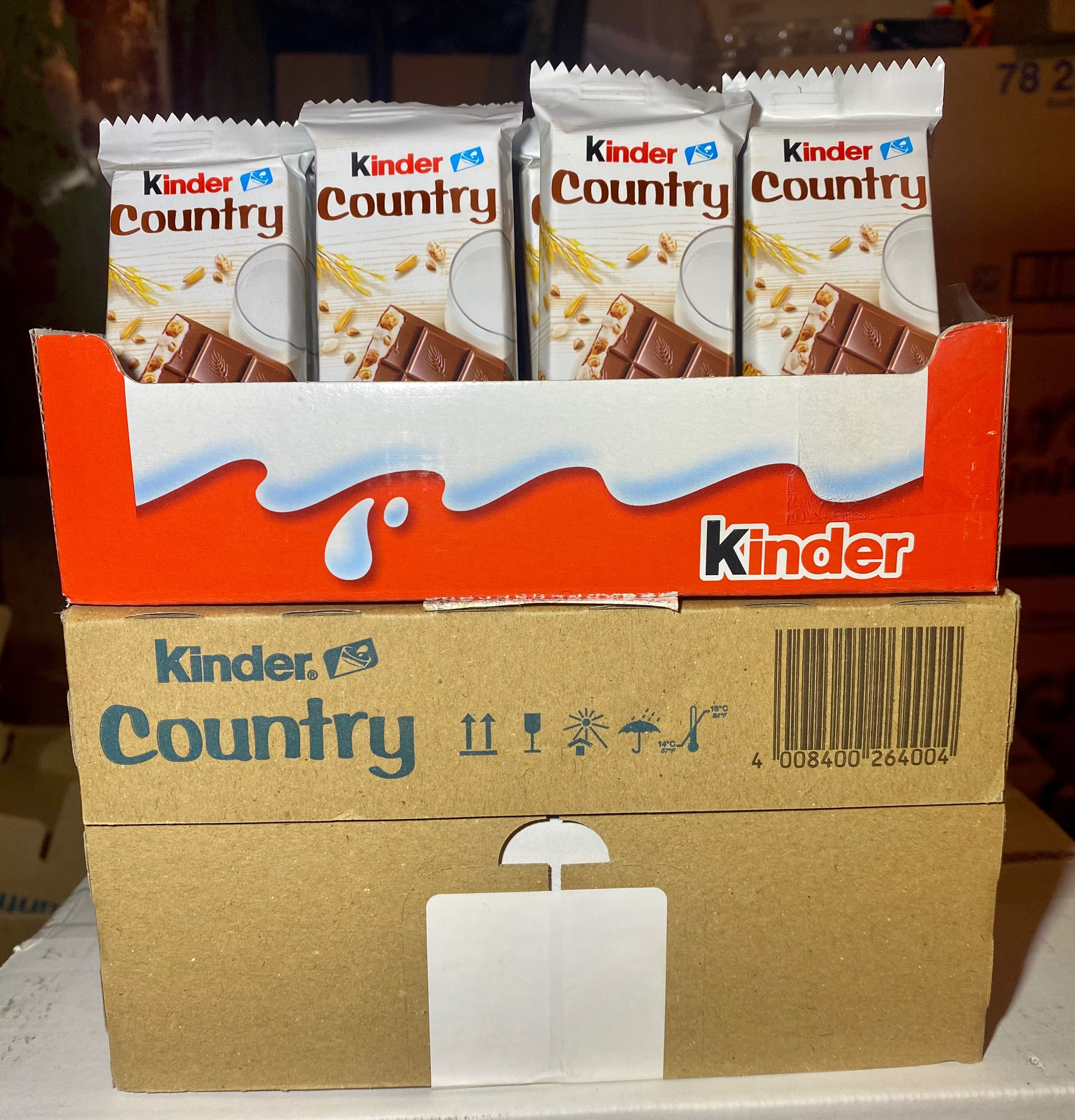 Злаковий батончик кіндер кантрі. Kinder Country