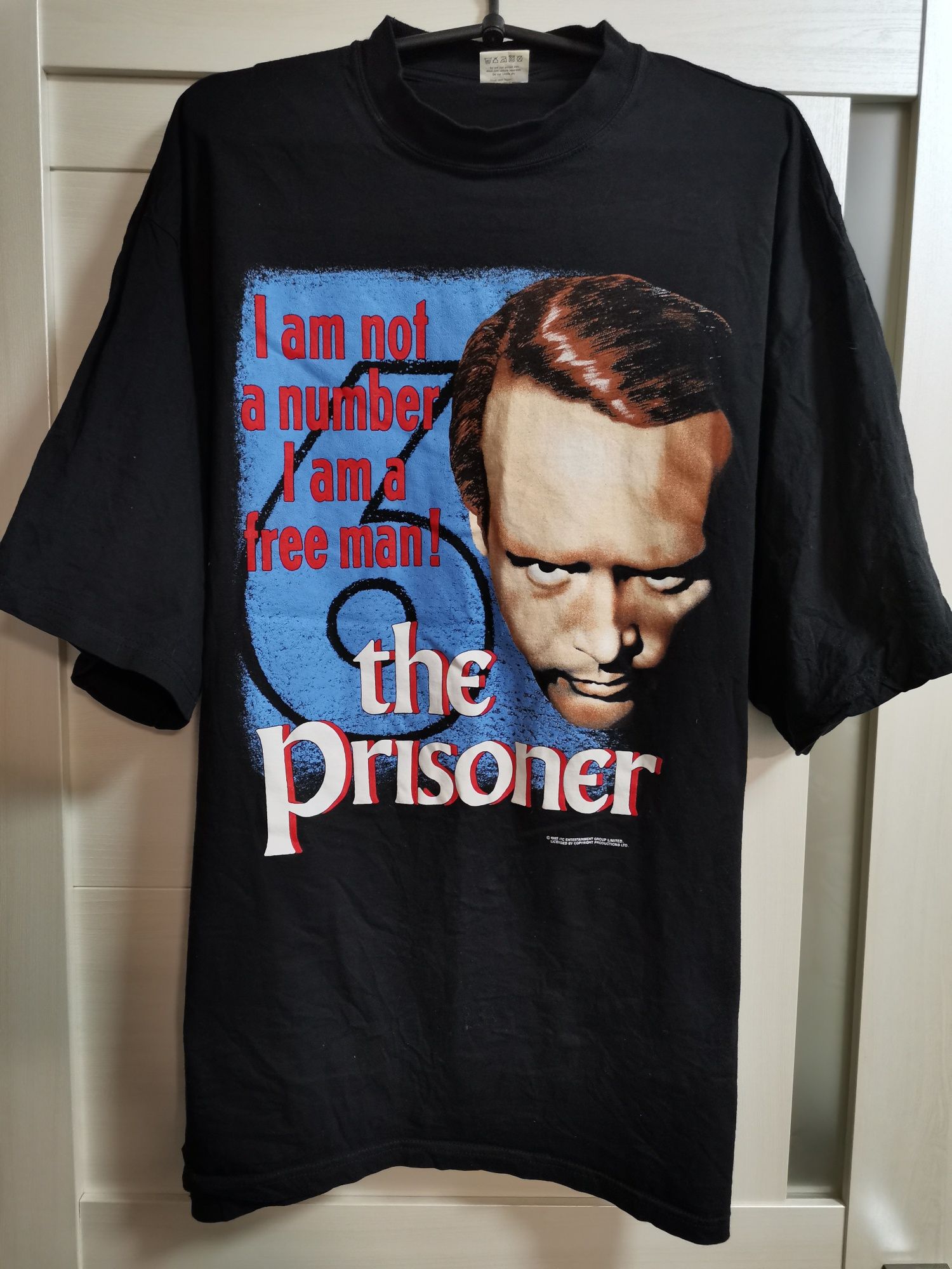 The Prisoner Vintage merch 1992 мужская футболка Мерч