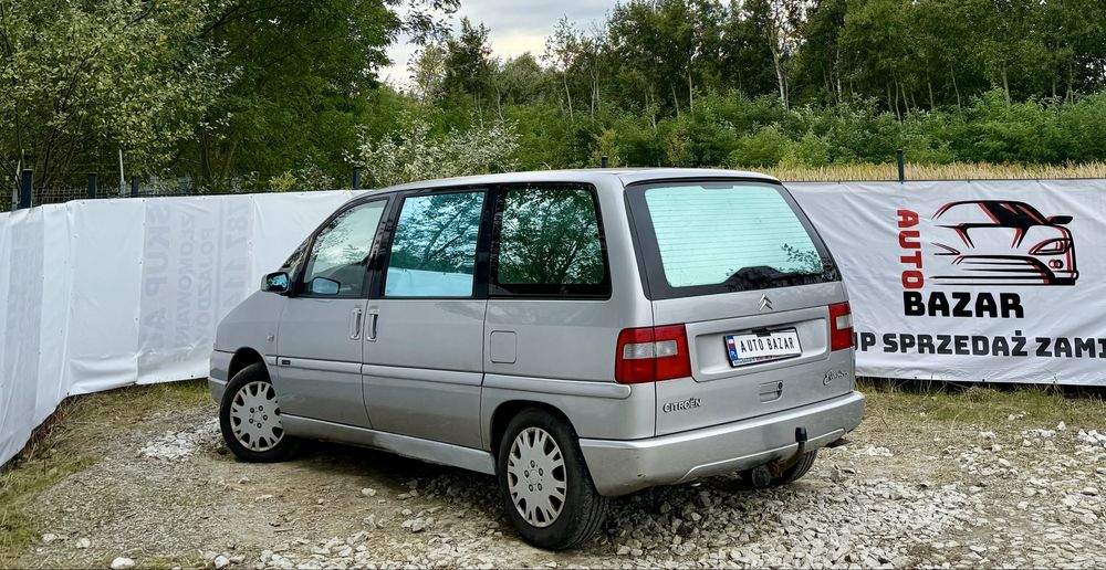Citroen Evasion 2.0 > 8-Osob > Klima > 2002 > Hak > Zadbany