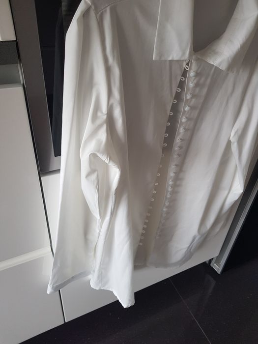 Camlsa branca mangas