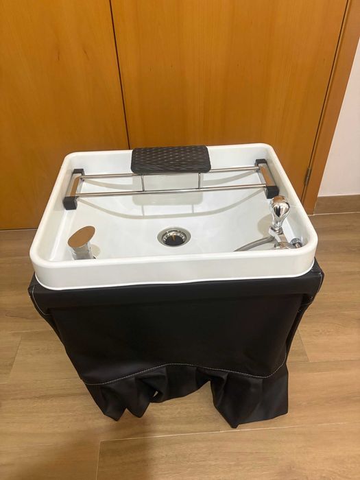 Calha Cabelo Portátil para Spa