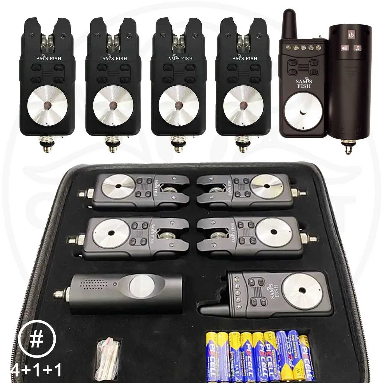 Набір сигналізаторів із протиугінною системою "New" з пейджером 4+1+1