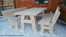 Meble ogrodowe,barowe,drewniane z drewna. TRANSPORT 200 ZŁ