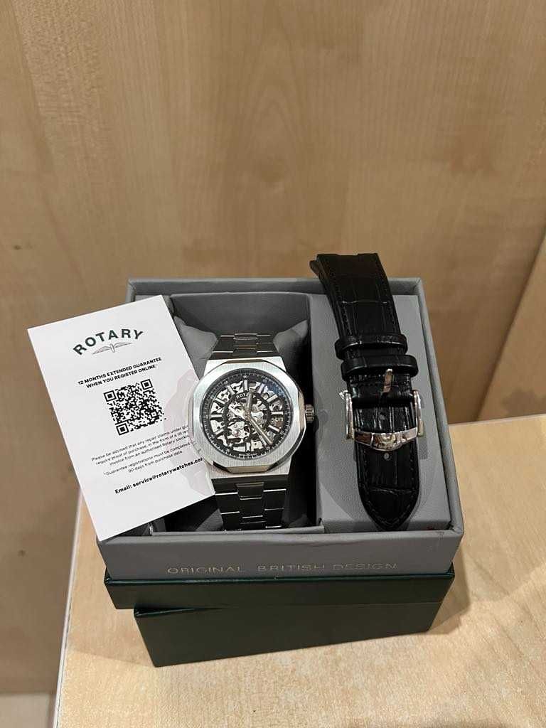 Zegarek Rotary GB05495/04 Skeleton Automat/40mm/Komis Krzysiek