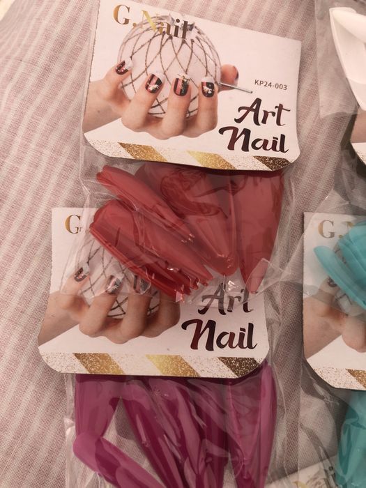 20 conjuntos de Unhas falsas