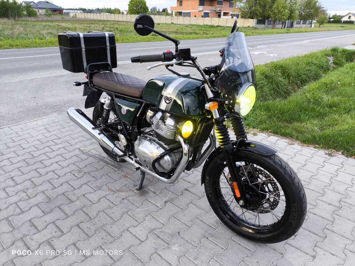 Royal Enfield 650 Continental GT 2022 rok jak nowy