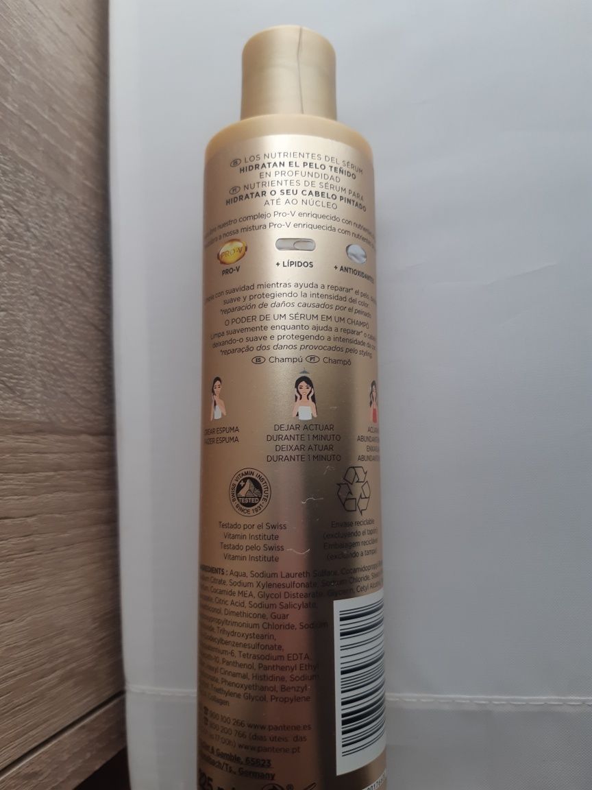 Champô pantene color protect