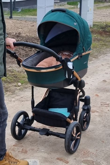 Bebetto Bresso - wózek wielofunkcyjny, zestaw 2w1 z opcją 3w1