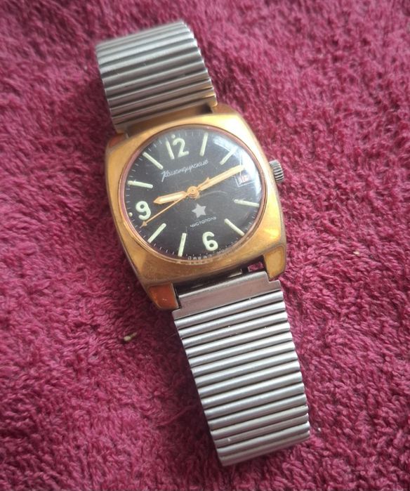 Редкие советские часы Командирские Чистополь | Оригинал СССР | Механик