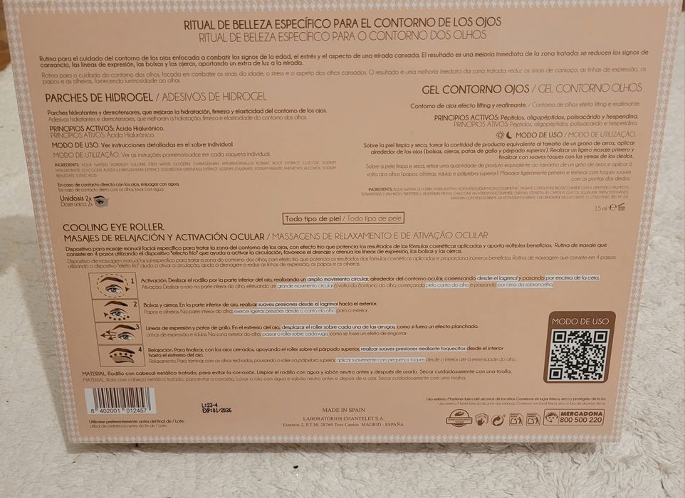 Kit "My Moment"_ritual de belleza p/ el contorno de los ojos