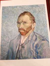 Posters A4 de grandes pintores clássicos, Dali, Van Gogh; Bosch