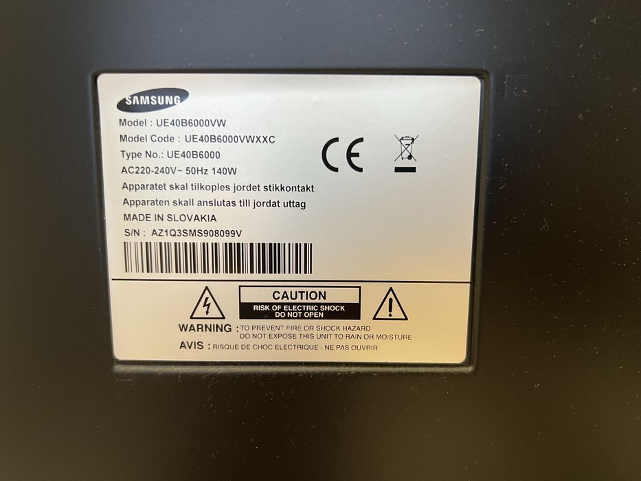 Телевізори samsung.sony