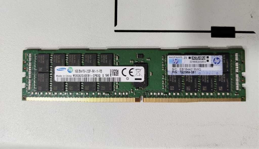 Pamięć RAM serwerowa Samsung 16GB 2Rx4 2133P HP