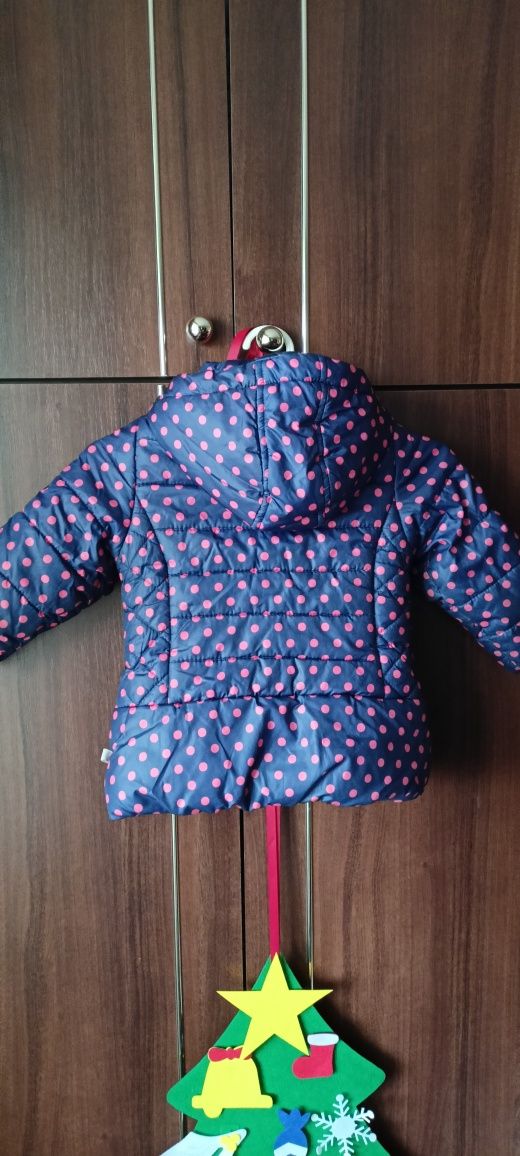 Куртка курточка детская теплая р 86 на 1-2 года
