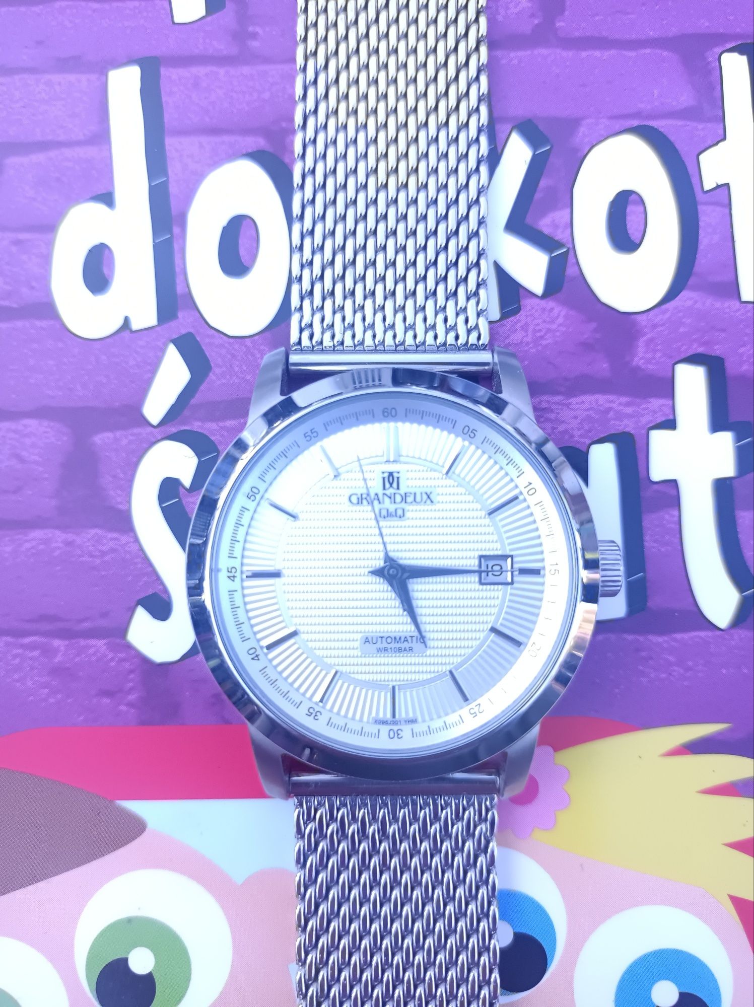 Zegarek Grandeux Q&Q automatic wyprzedaz