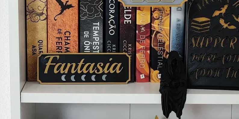 Placa Decorativa de Fantasia - Impressão 3D em PLA