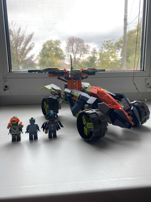 Lego nexo knights 70355, машина Аарона, всюдихід Аарона