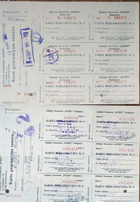 Rower kolekcjonerski Romet Pasat z dokumentami