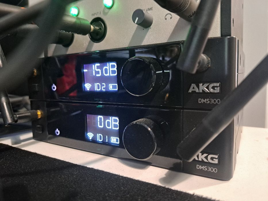 Nadajnik bezprzewodowy - Gitara, Klawisze, Wokal AKG DMS300