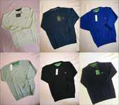 Sweter męski gładki armani sweterki lacoste hit