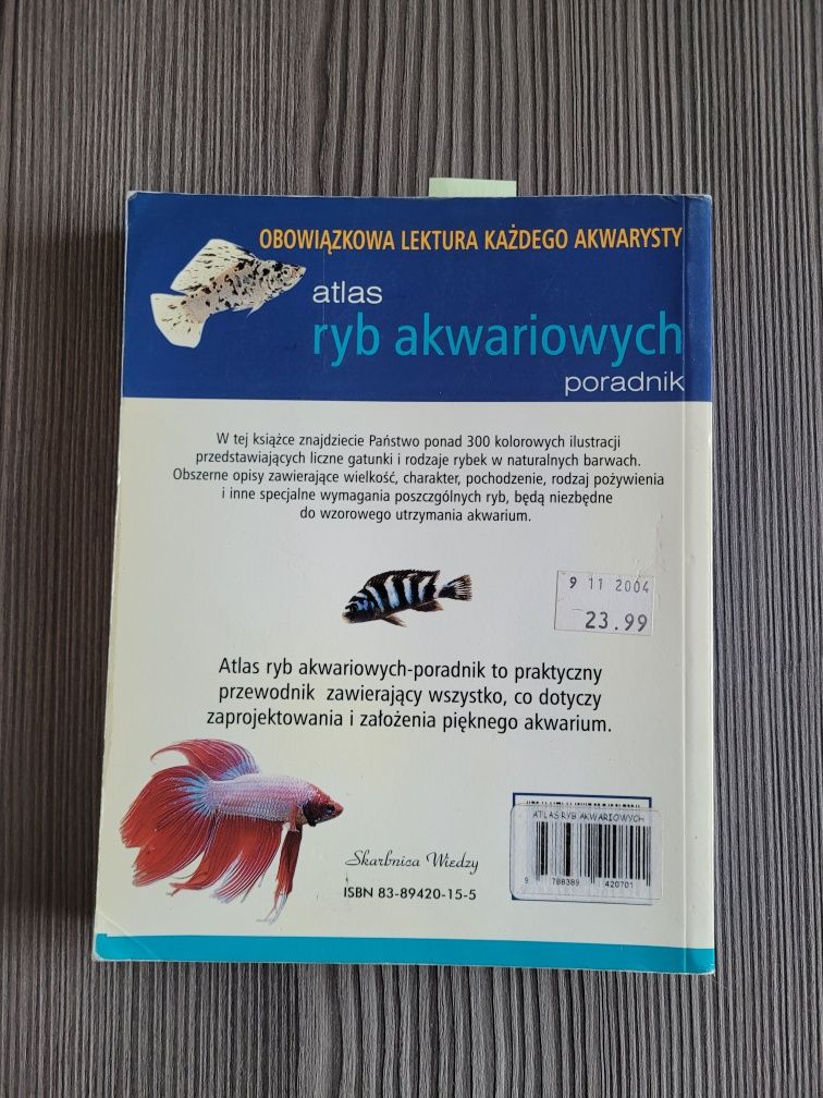 4444. "Atlas ryb akwariowych" Poradnik David Goodwin