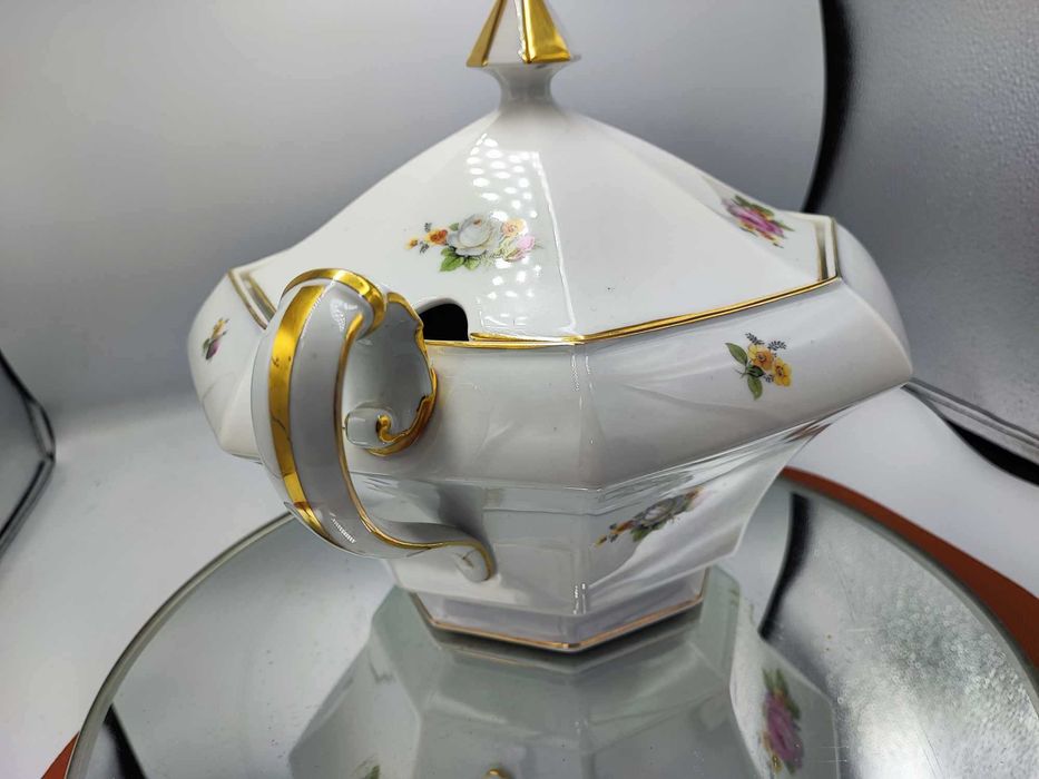 Art deco,porcelanowa waza na zupę,Bavaria Tirschenreuth,Chicago