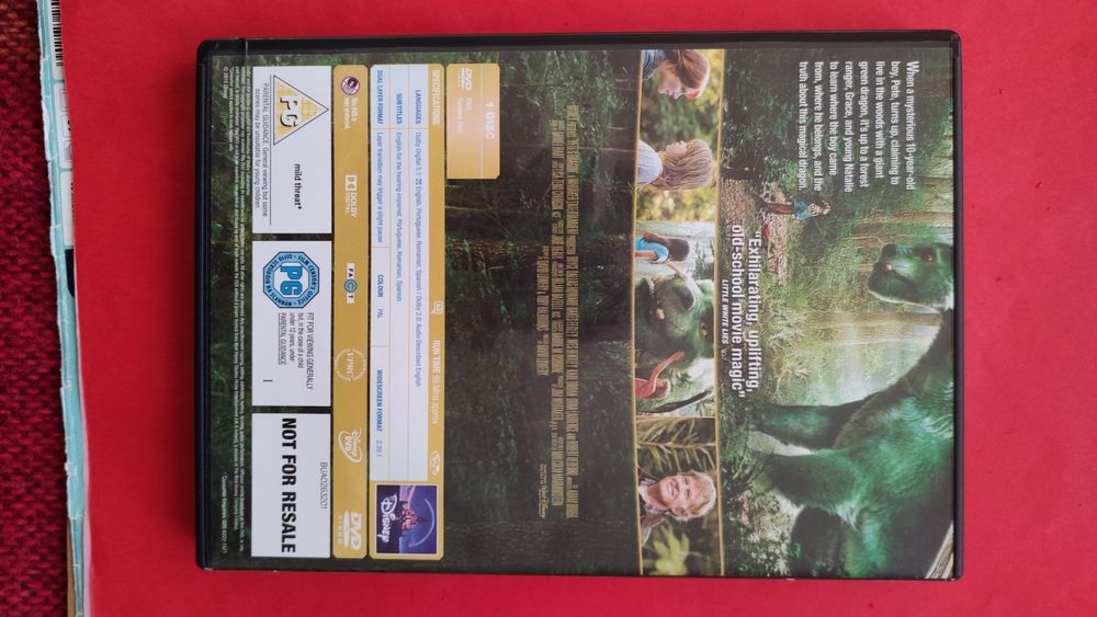 Pete s Dragon/Mój przyjaciel smok /stan ideal j.angielski/ hiszpanski