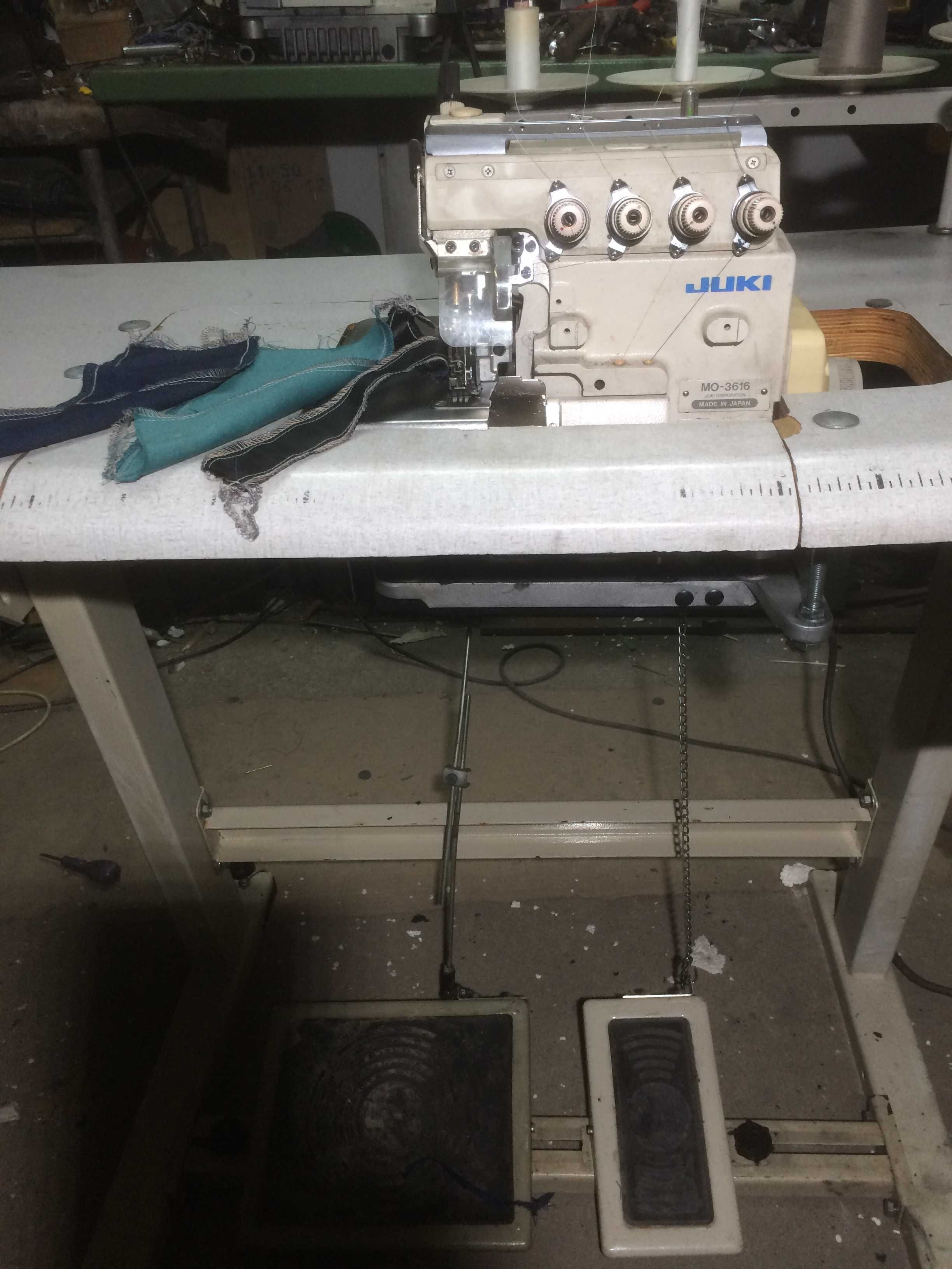 JUKI 3616 overlock 5 nitkowy
