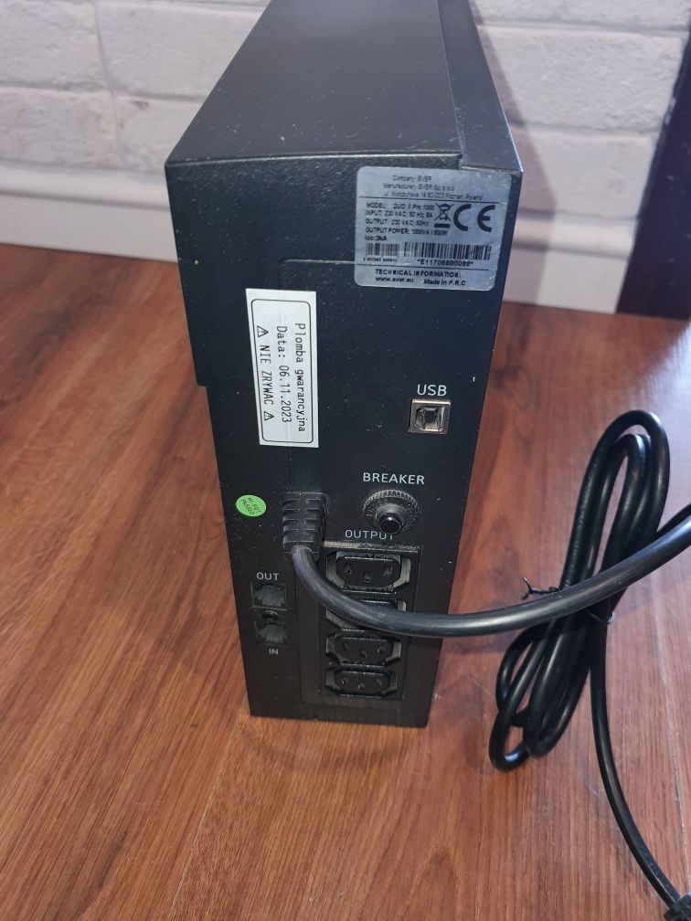 UPS Ever Duo II Pro 1000