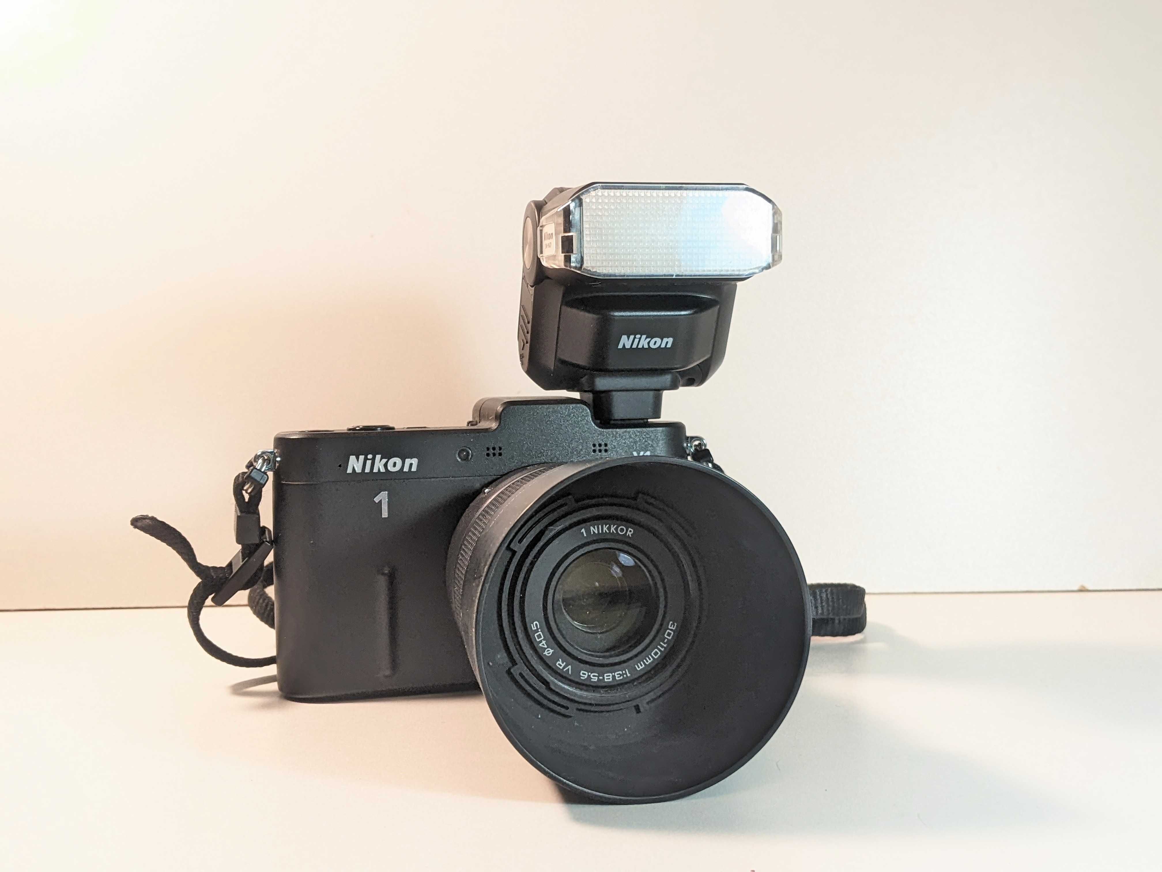 Nikon 1 V1, Nikkor 30-110, вспышка sb-n7