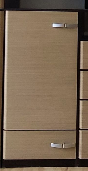 Dwie szafki z szufladami Black red white BRW clipper