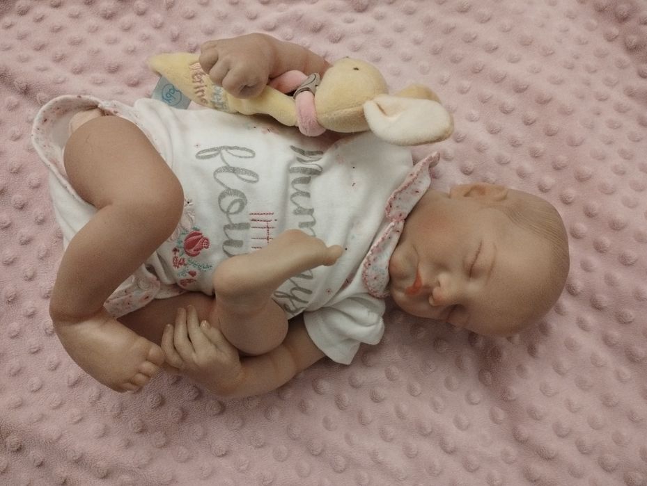 Lalka bobas reborn jak prawdziwe niemowlę noworodek realistyczna