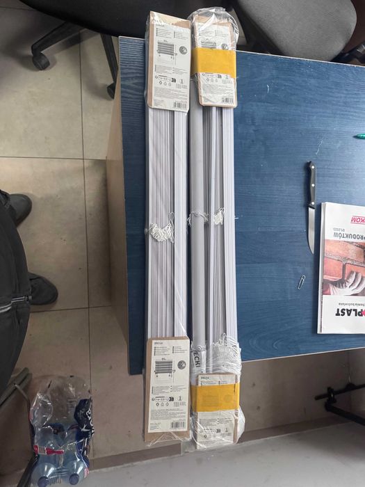 Żaluzja PVC   80x155 x2szt