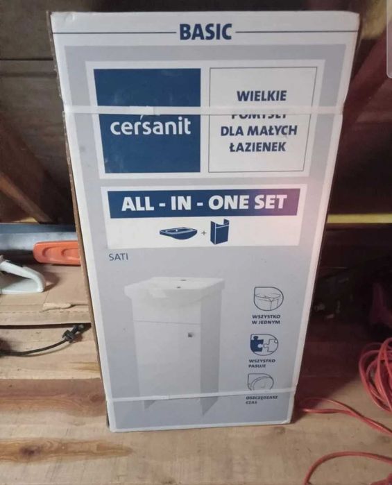 Nowa szafka Cersanit Sati 40 do umywalki