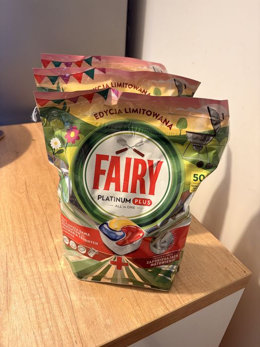 3x 50 Tabletki do zmywarki fairy platinum plus