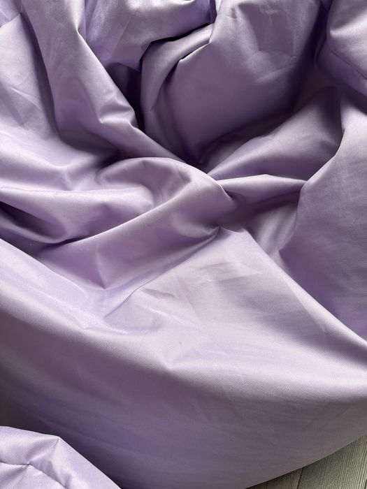 Pufa XL z podnóżkiem