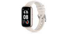 Smartwach Tifozen P08 fitness tracker beżowy